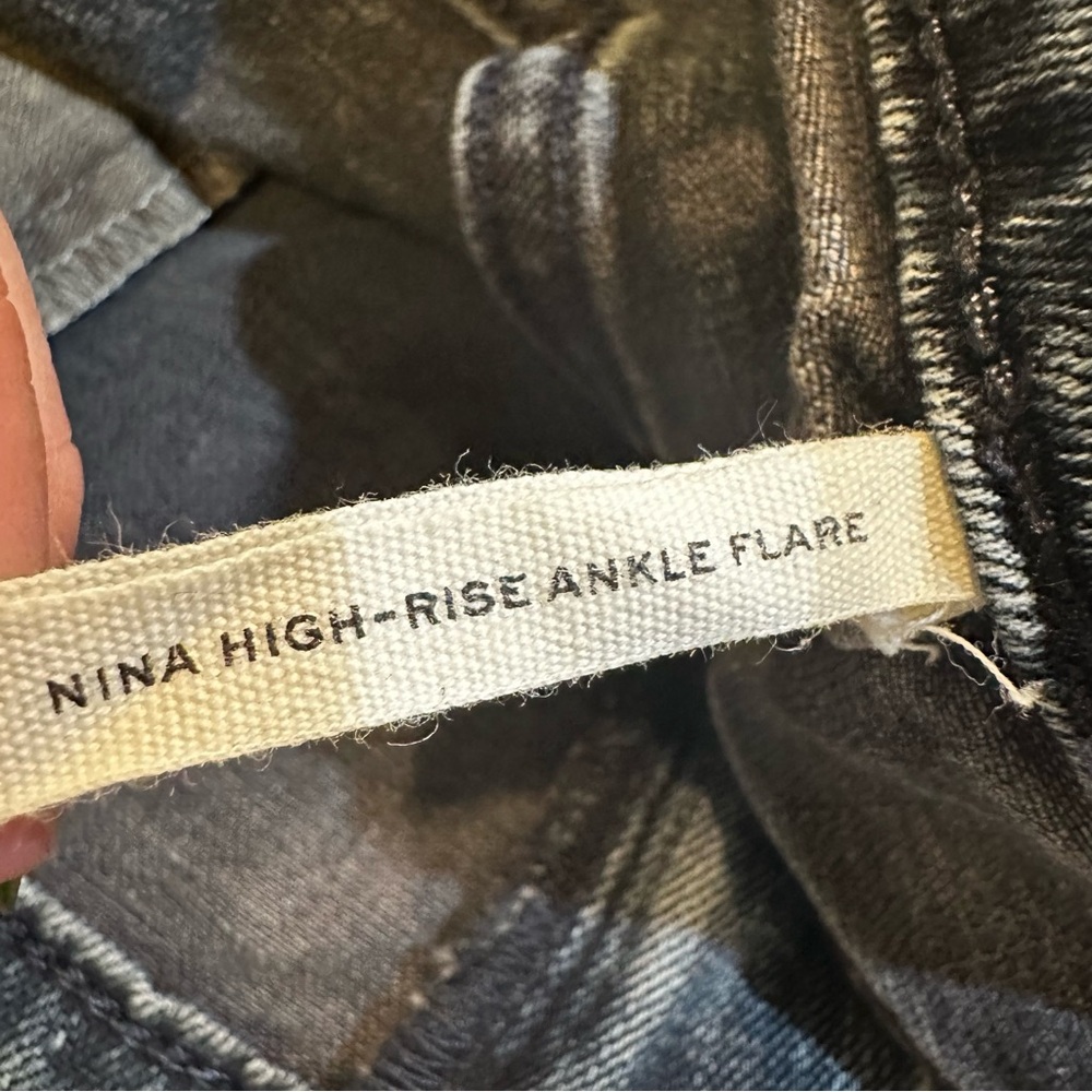 rag & bone Blue Flare Jeans - Picture 10 of 11